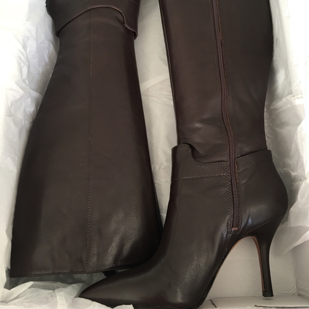 Tall wide calf boot.